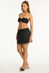 Sea Level Tidal Linen Skirt Ot